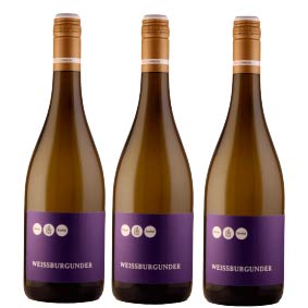3er Weißburgunder Paket